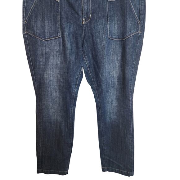 Old Navy The Diva Dark Wash Bootcut Jeans, Size 18 - Picture 3 of 6